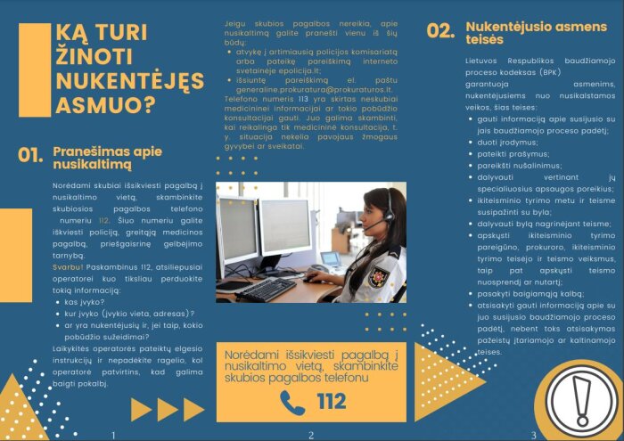 Informacinis leidinys nukentėjusiems asmenims