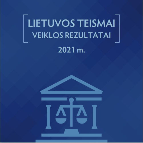 Teisėjų tarybos posėdyje pristatyta 2021-ųjų teismų veiklos ataskaita