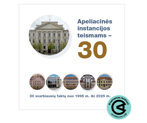 Apeliacinės instancijos teismams 30