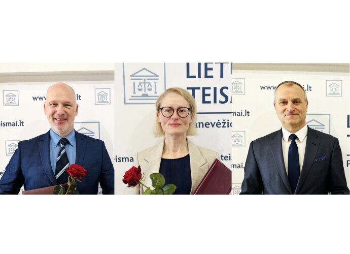 The Panevėžys Regional Court welcomes experienced legal professionals and a new court chancellor