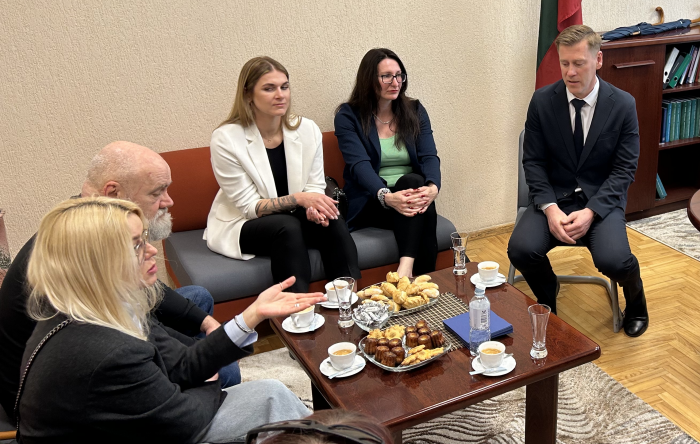 Spaudos dienos proga – teismo vadovo ir žurnalistų dialogas prie kavos