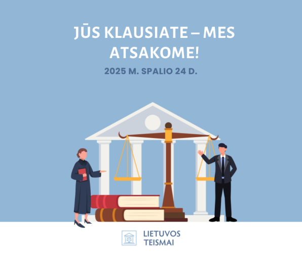 Kviečiame panevėžiečius į nemokamas teisines konsultacijas